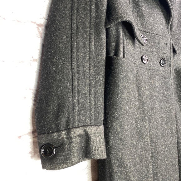 Authentic YSL Vintage Wool Trench Coat - Picture 7 of 13